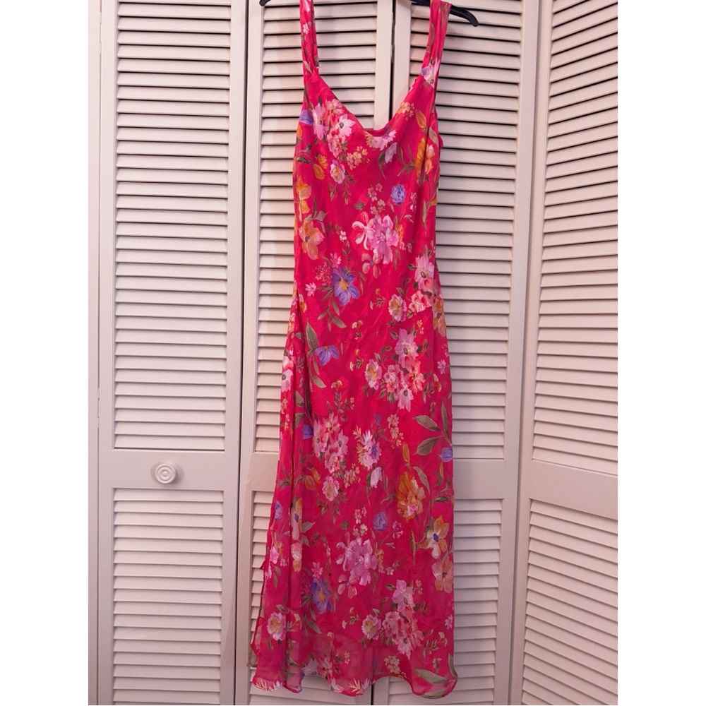 🌺 by & by Pink Floral Sundress 🌺